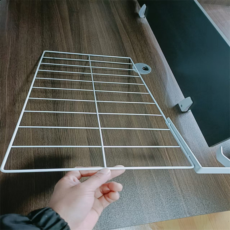 仓储货架整理储物柜归类金属铁丝网家居置物可移动挂钩款