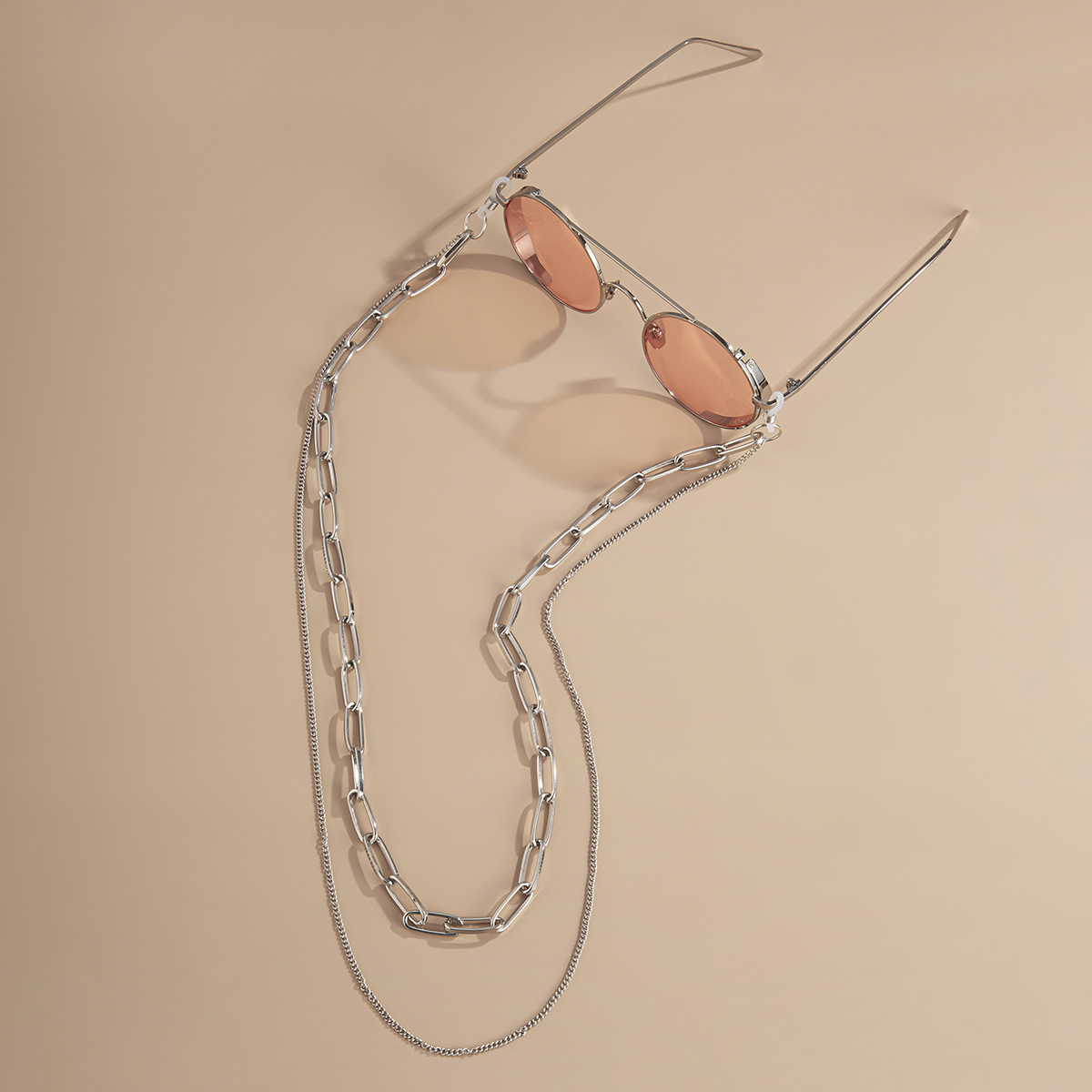 Classic Style Geometric Iron Copper Women's Glasses Chain display picture 9