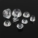 Фабрика прямых продаж ПВХ винт отверстие для кирпича прозрачная ножная прокладка силиконовая мягкая ножная прокладка сетка винт отверстие противоскользящая ножка