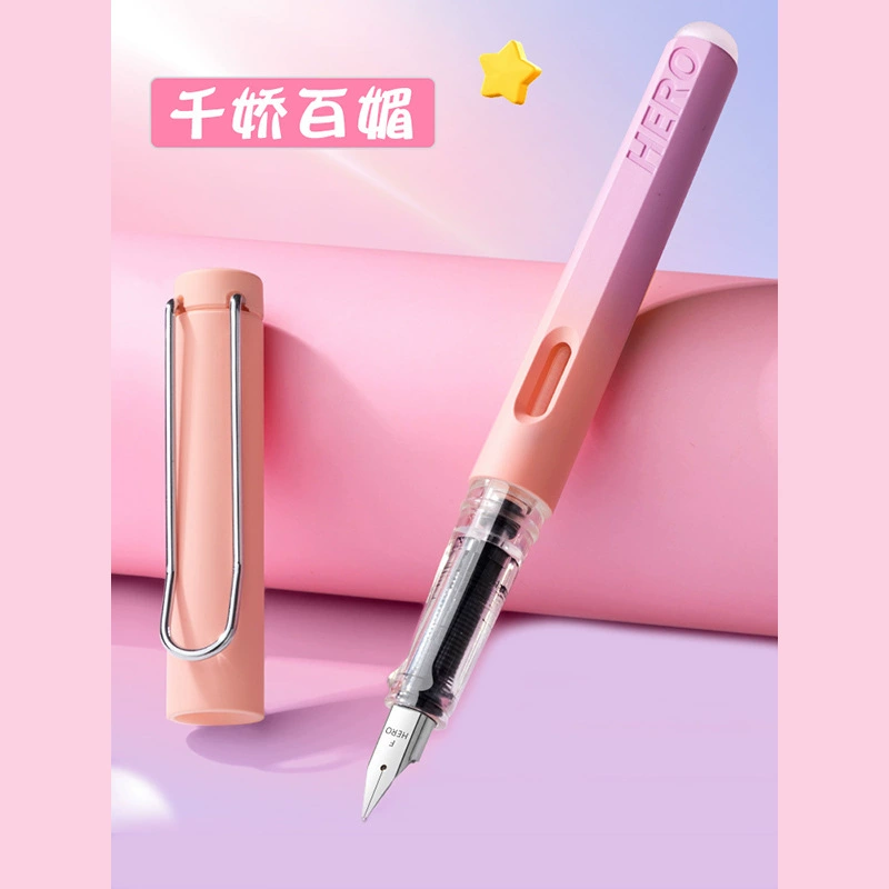 Heroes, erasable pen for students, changeable calligraphy