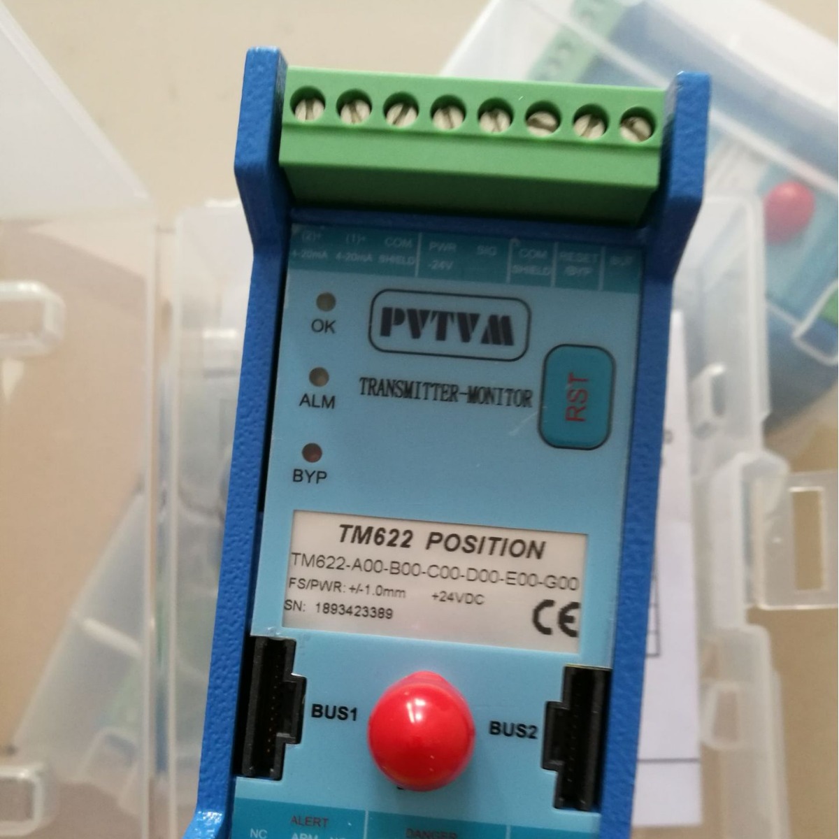 TM622变送器TM622-A00-B00-C00-D00-E00-G00涡流传感器TM622