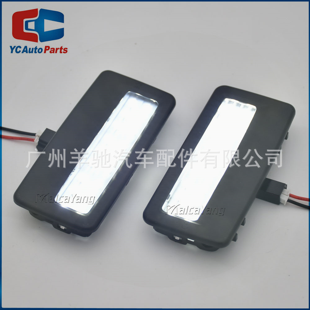 Aplicable a BMW F07 F10 F11 F06 F12 F13 F01 F02 visor solar interior lámpara de espejo cosmético