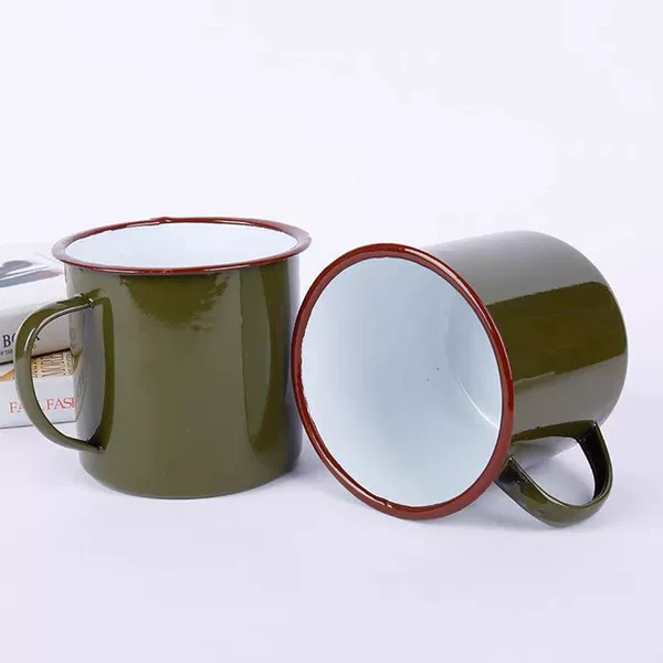 Military green 6cm cup