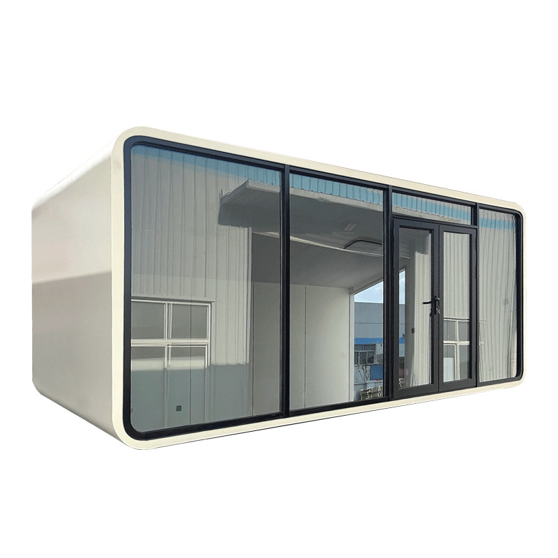 Apple Warehouse Mobile Room Librería Oficina cápsula espacial Residentes B & B Office Sunshine Room Station Lounge