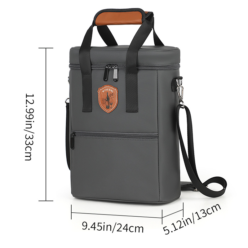 Bolsa de almacenamiento de vino tinto al aire libre en caliente transfronterizo 3 bolsas de almacenamiento de vino tinto refrigerado de gran capacidad