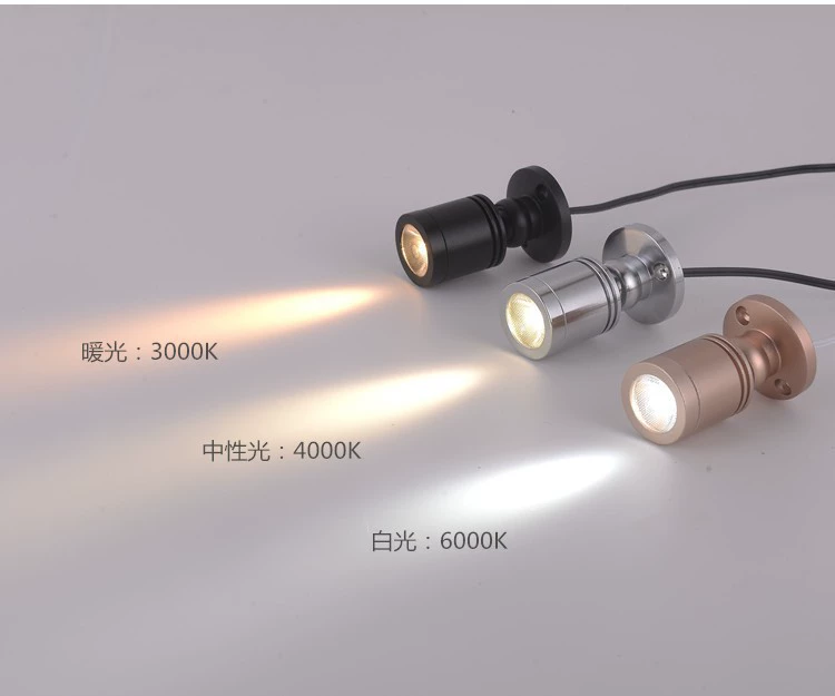 LED маленькие огни, настольная лампа, ювелирные изделия, интерьерное освещение, 1W, прямая продажа с завода