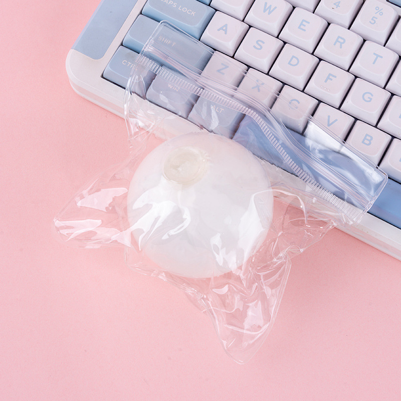 (PVC 가방) 우유는 가벼운 흙과 같고 공을 천천히 돌려줍니다.