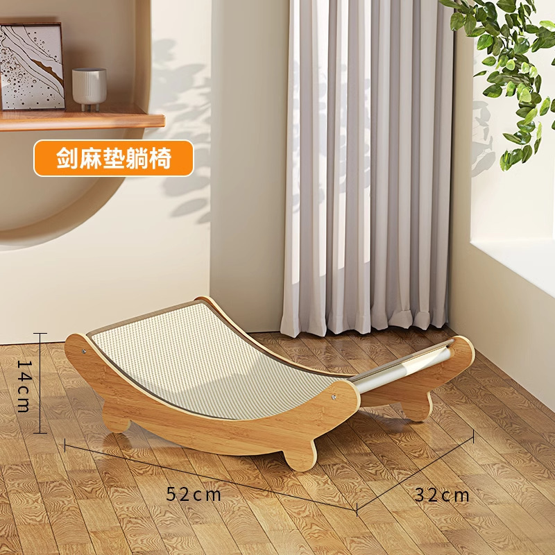 Cachorro de dos puertas para gatos con cortina de puerta, nido para gatos, tablero de agarre para gatos, juguete integrado, papel corrugado resistente al agarre para mascotas, garra afilada, suministros para gatos