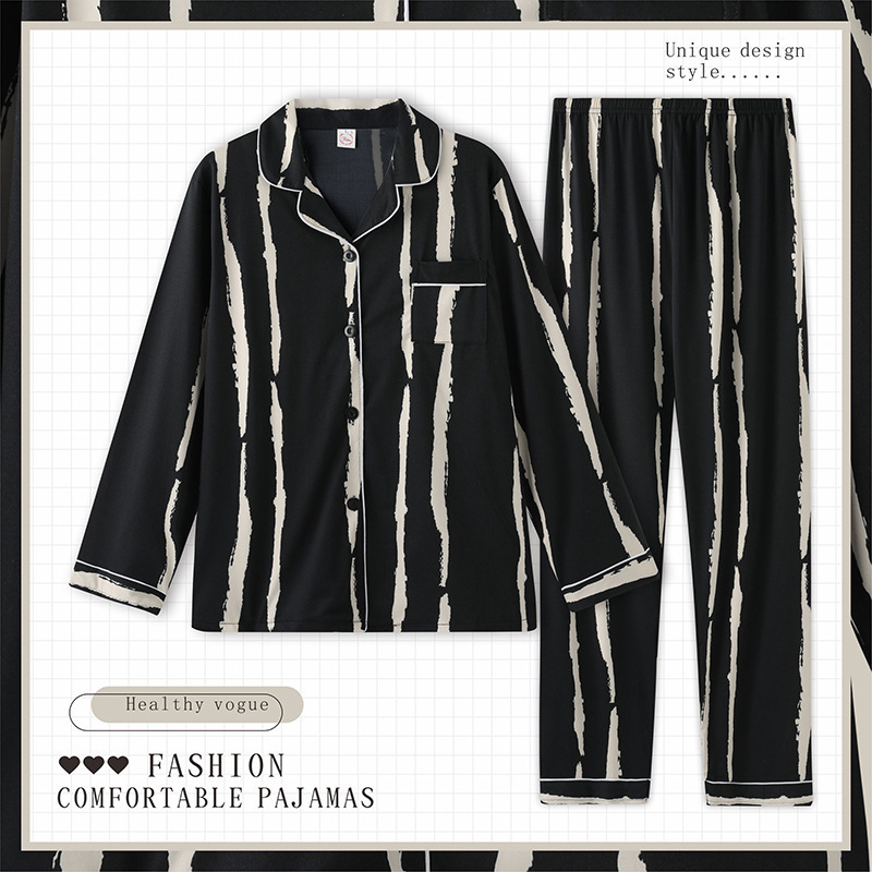 Conjunto de Pijamas para Mujer de Poliéster, Cómodo, para Casa