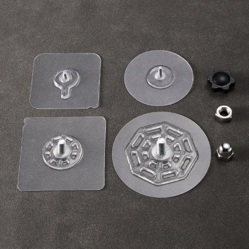 No punching screws, no trace nails, strong waterproof adhesive hooks, transparent nail-free wall-mounted photo frames, photo adhesive hooks