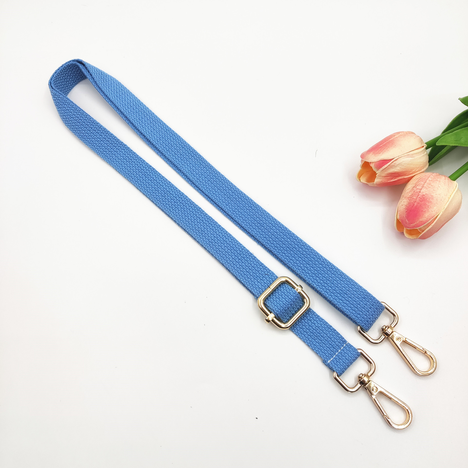 1 Pieza Poliéster Algodón Color Sólido Correa De La Bolsa display picture 13