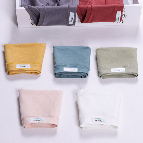 Shenzhen Zhiqu Girls Breathable Briefs Thin High Elastic Hip Covering Seamless Modal Cotton Crotch Women's Low Waist Briefs