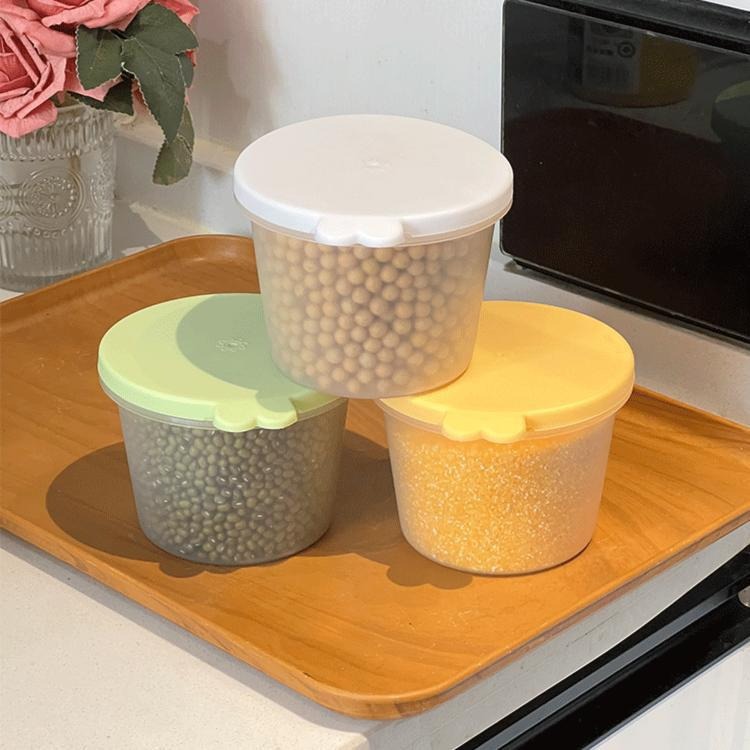 Latas selladas para el hogar Latas transparentes de cocina multifuncionales Latas de almacenamiento de plástico Latas de almacenamiento de alimentos redondas con tapa