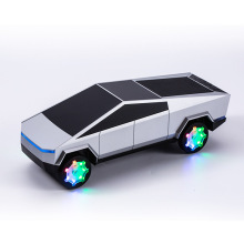 跨境特斯拉汽车模型蓝牙音箱桌面无线充赛博摆件创意礼品蓝牙音响