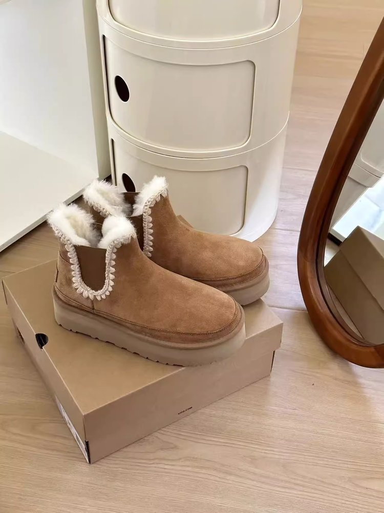 Stivali invernali da donna tutto in uno Stivali da neve Pan di Spagna Suole spesse Maggiore traspirabilità Scarpe casual_voghion.com