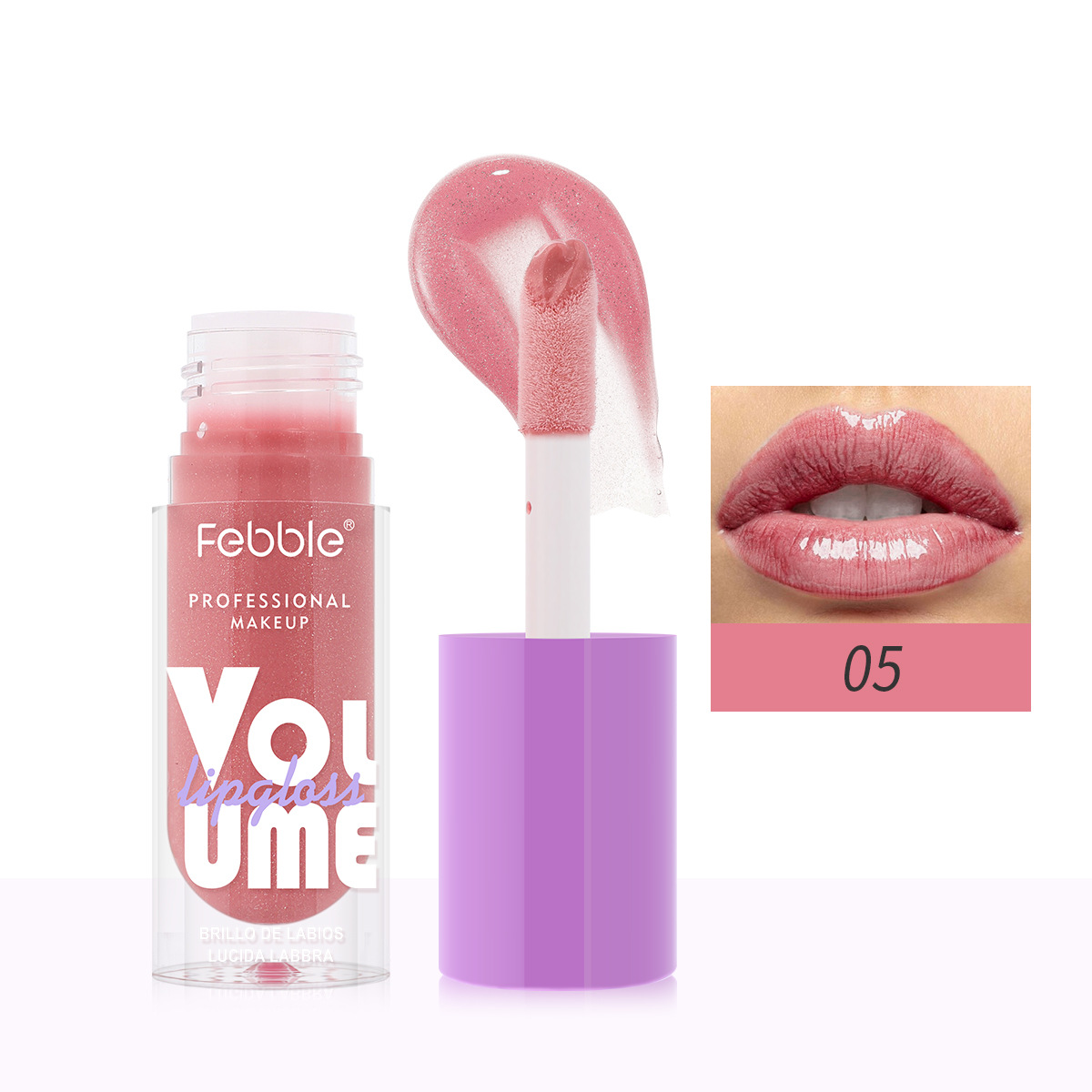 USHAS European and American Cross-border spot fino brillo de labios, resistente al agua, duradero, no se desvanece, no se pega, taza, esmalte de labios, lápiz labial LG2585 image 11