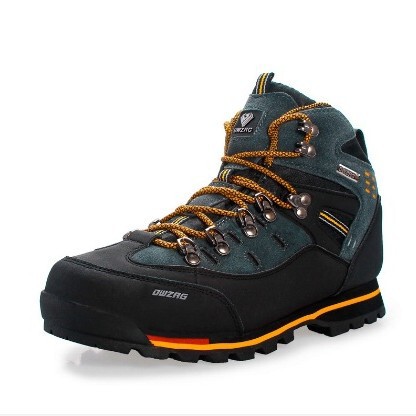 New Hiking Shoes High-top Outdoor Casual Trekking Shoes Waterproof Anti-slip Men's Off-road Sports Shoes