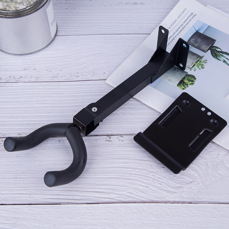 吉他挂钩批发加厚吉他槽板长挂钩木槽板可旋转墙壁挂架子乐器配件