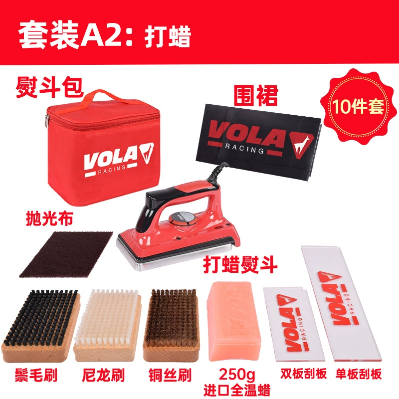 Snow Power French Vola Snowboard Repair and Maintenance Tool Set Waxed Iron Bottom Repair Blade