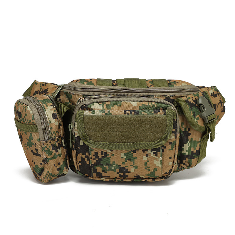 Amazon ejército camuflaje crossbody bolsa de deportes al aire libre multifuncional cintura bolsa de herramientas bolso táctico cintura bolsa