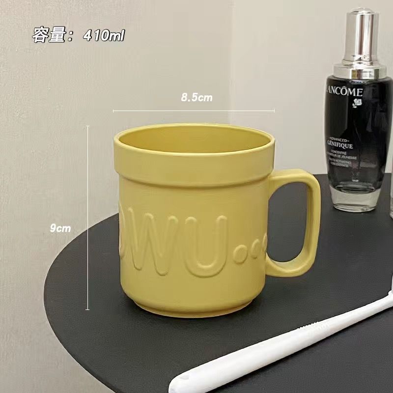 シンプルins風アルファベットうがいカップクリエイティブカップル歯ブラシカップ家庭用トイレ洗面カップ歯ブラシ歯ブラシカップ|undefined