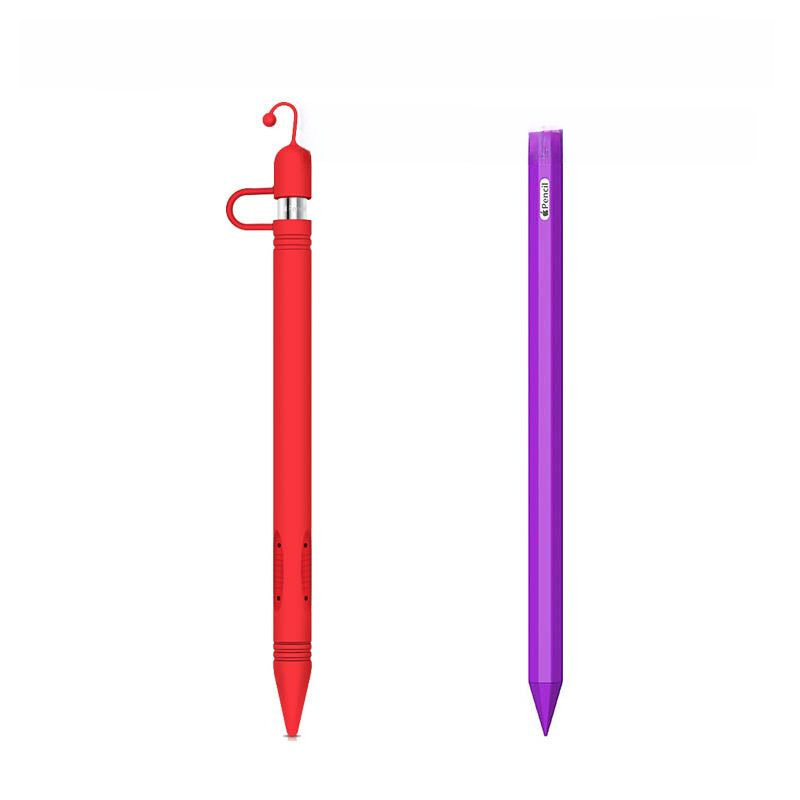 Applicable Apple Pencil1/2 Silicone protective pen jet iPad Pro pen…