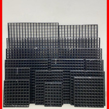 黑色网片网格铁丝网加粗铁网格网超市置物架挂网幼儿园墙上展示架