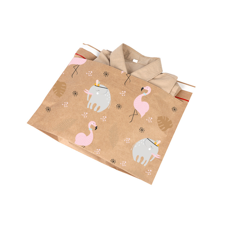 内销自定本色牛皮纸袋 150g优质国产牛皮纸自粘袋 牛皮纸自立袋