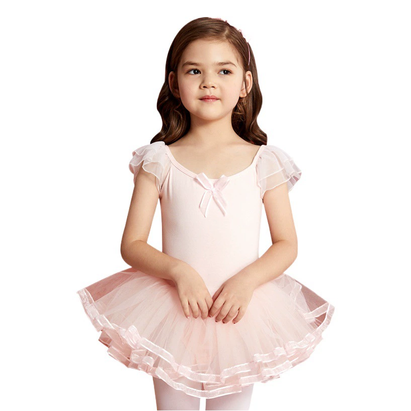 Детская танцевальная одежда, тренировочные костюмы с длинным рукавом для девочек, юбки для китайских танцев на весну и осень, юбки-пачки для малышей для балета