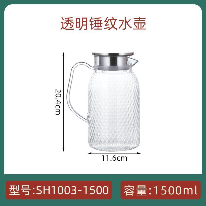 barraca de barbacoa martillo general resistente a alta temperatura a prueba de explosiones hervidor de agua fría de gran capacidad para el hogar engrosar y aumentar la tetera de flores