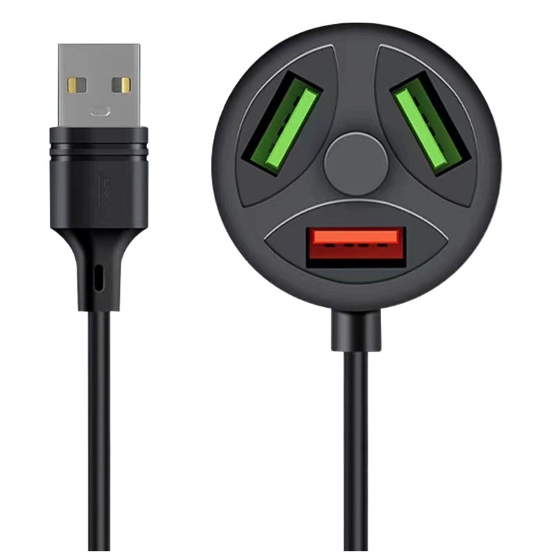 Новая док-станция расширения с четырьмя портами usb-разветвитель один-четыре Тип-C многопортовый компьютерная док-станция преобразователь оптом