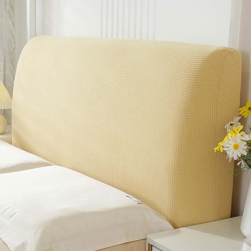 Cubierta de cabeza de cama todo incluido cubierta suave simple moderna a prueba de polvo cubierta de cabecera universal cubierta trasera de cama de madera 2023 Nuevo