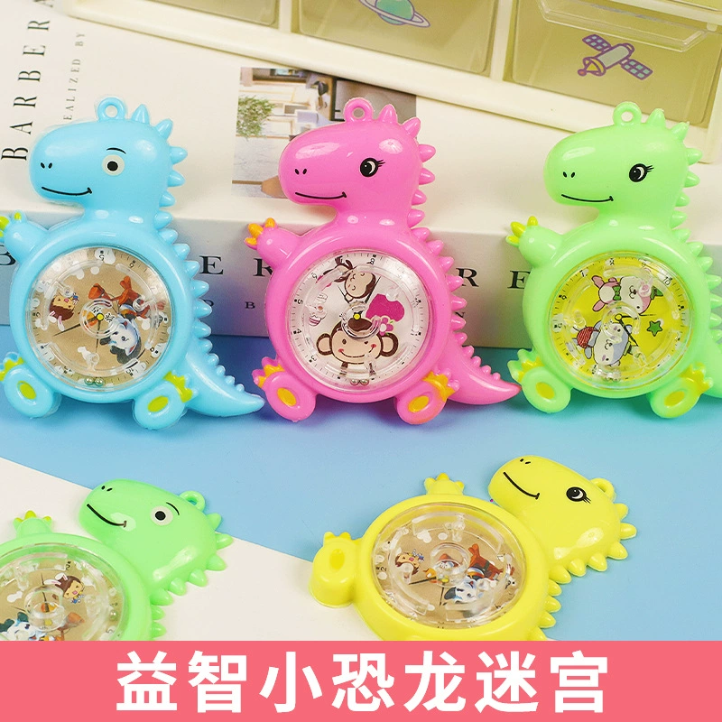 Мультяшный лабиринт с динозаврами, прогулочные бусины, детские развивающие интерактивные игры для родителей и детей, забавные входные игрушки, призы для детского сада