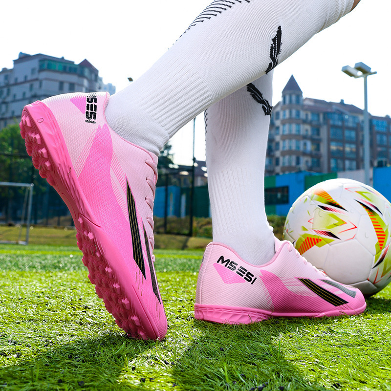 クロスボーダー ロナウド ヨーロッパ カップ 大人用プロ競技サッカーシューズ 男女学生 子供用 ロングブロークンスパイク ユースシューズ|undefined