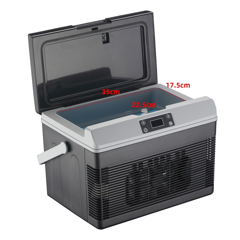 15L Truck Refrigerator Mini Refrigerator Portable Cooling and Heating Box 12V24V Outdoor Refrigerator Small Cooling and Heating Box