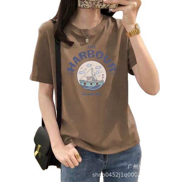 Guangzhou clothing women's summer women's short-sleeved T-shirt…