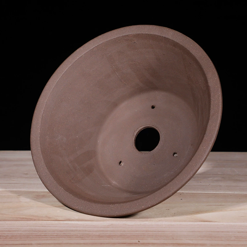 Фиолетовый песочный горшок Большой калибр бонсай горшок балкон горшок овощной горшок большой открытый двор керамический цветочный горшок специальная распродажа