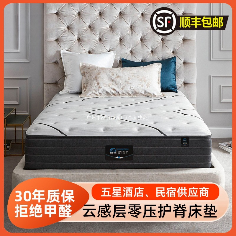 Five-Star Hotel Latex Memory Foam Mattress Independent Pocket Spring Mattress Home Apartment B&B Simmons Mattress