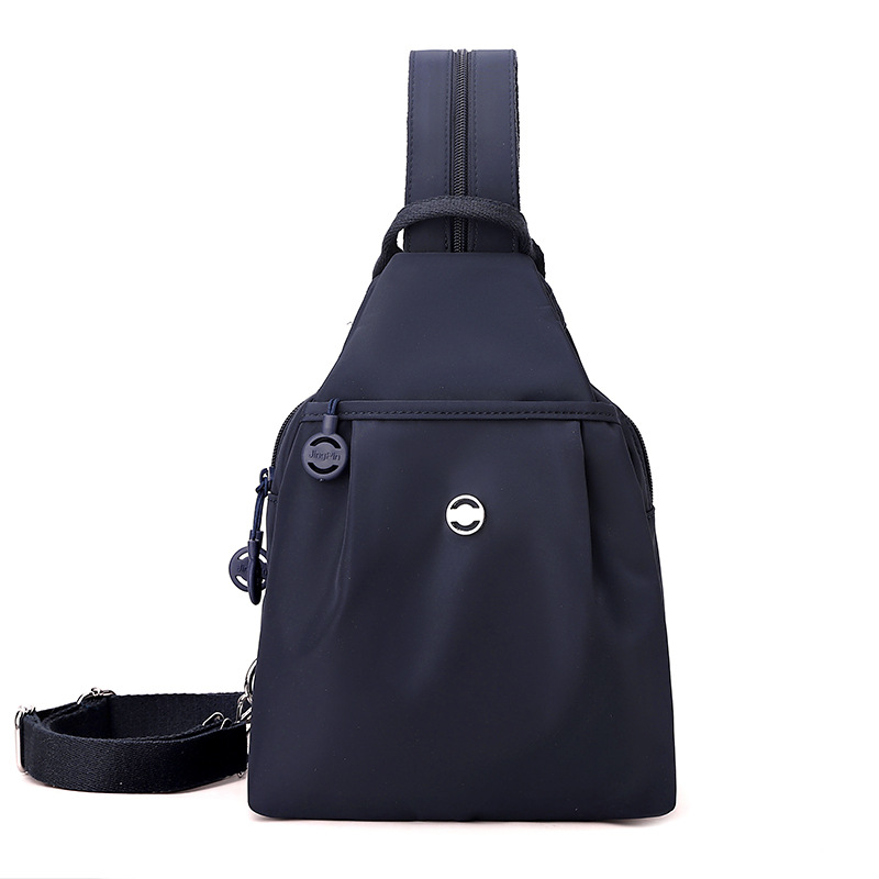 2025 New Travel Backpack Anti-Theft Simple Versatile Women's Chest Bag Fashion Oxford Cloth Casual Small Backpack - Thumbnail 7