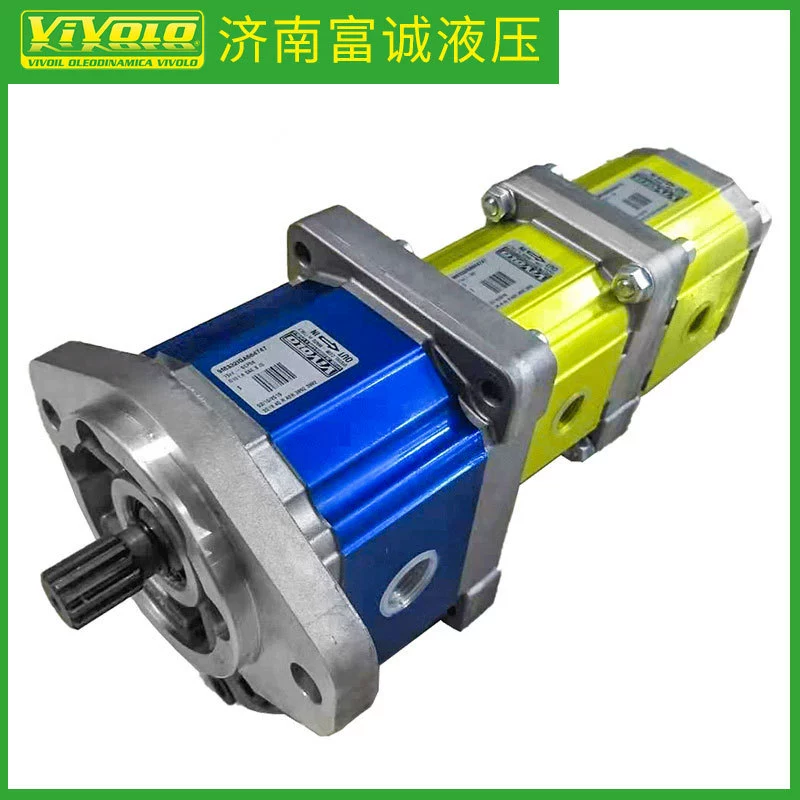 Итальянский оригинальный шестеренный насос VIVOLO 9M202ACA7272VIVOIL, двойной шестеренный насос от Source factory