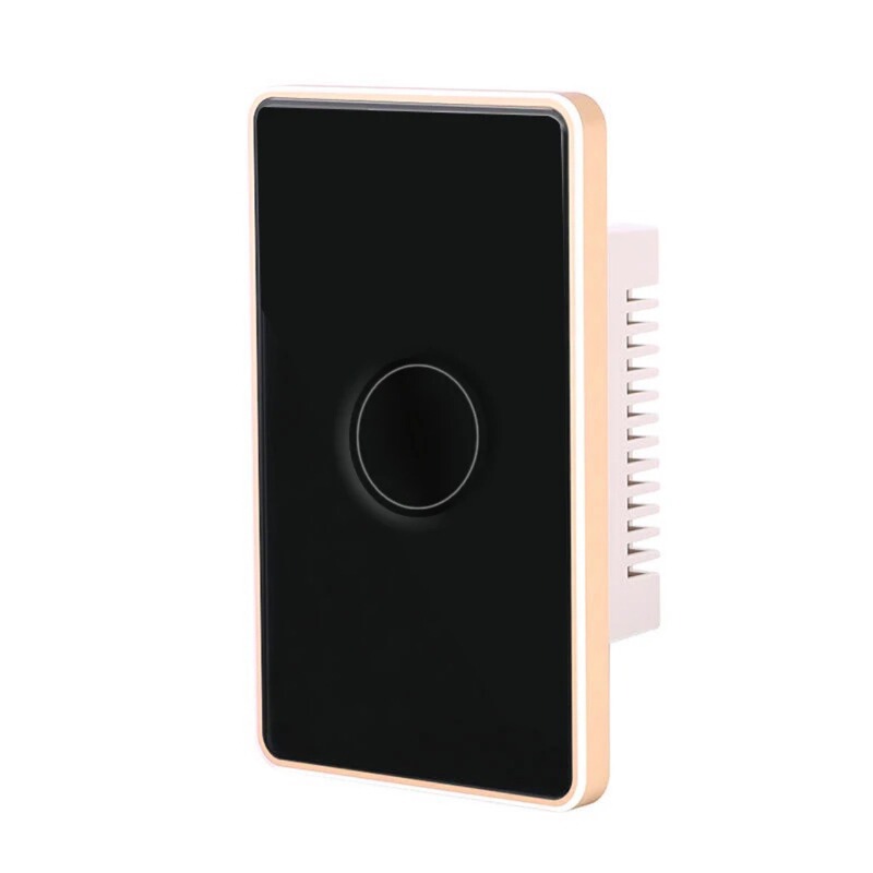 Exclusively for Foreign Trade Export, Wifi Smart Switch with Us Standard, Concave-Convex Glass Switch, Aluminum Alloy Frame, Alexa Voice Control Exclusively for Foreign Trade Export, Wifi Smart Switch with Us Standard, Concave-Convex Glass Switch, Aluminum Alloy Frame, Alexa Voice Control