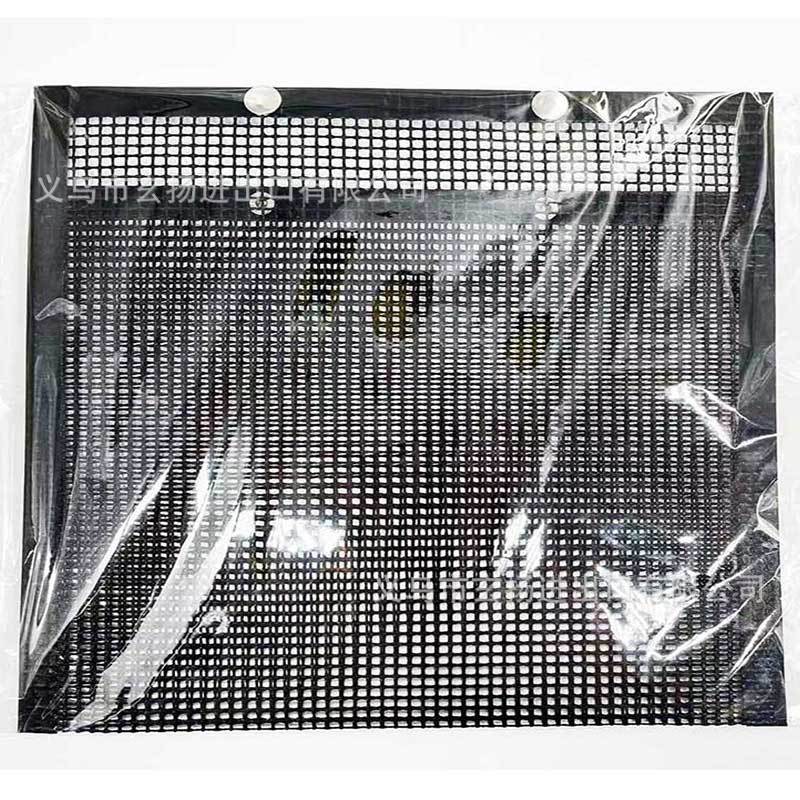 Bolsa de malla antiadherente transfronteriza Bolsa de barbacoa de malla antiadherente resistente a las manchas y resistente a la temperatura