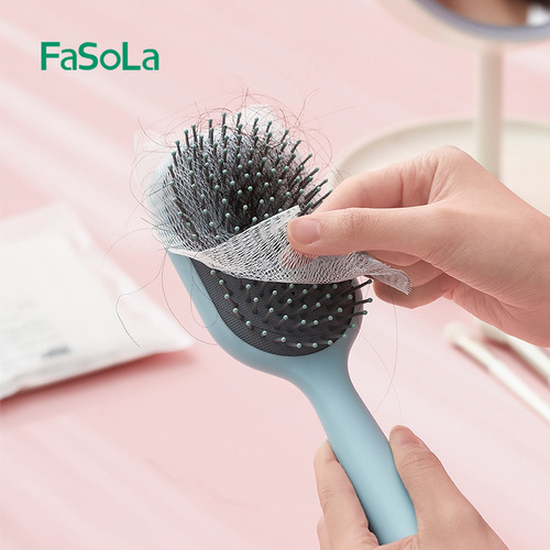 Air cushion comb cleaning net cleaning artifact cleaning brush airbag comb cleaner hair cleaning sheet hair comb protective paper