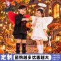 装扮男童表演小女孩服装