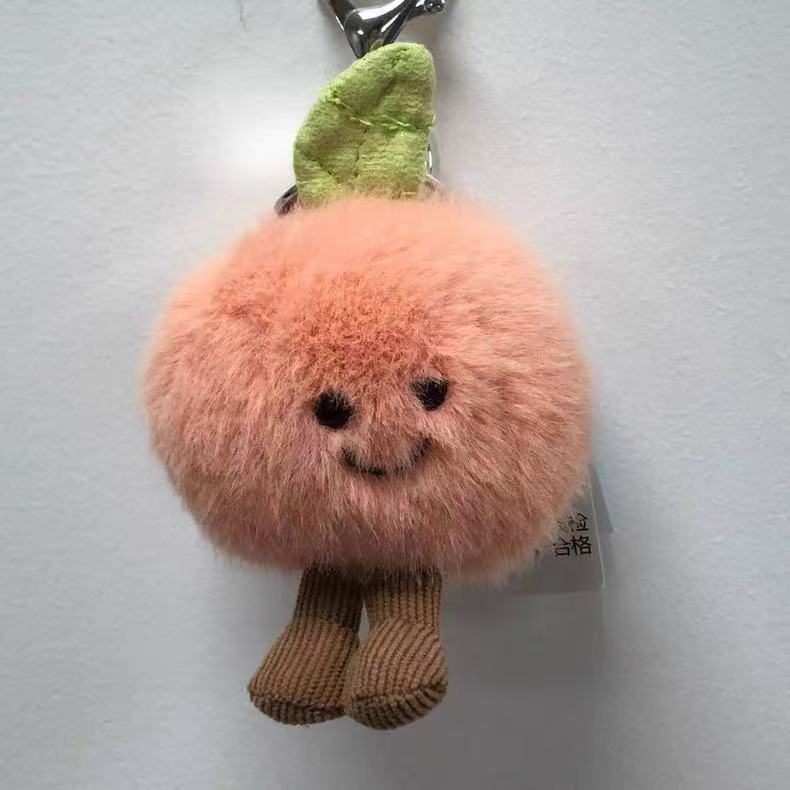 jellycat挂件三标齐全带钢印巴塞罗熊茄子牛角包 款式齐批发礼物|undefined