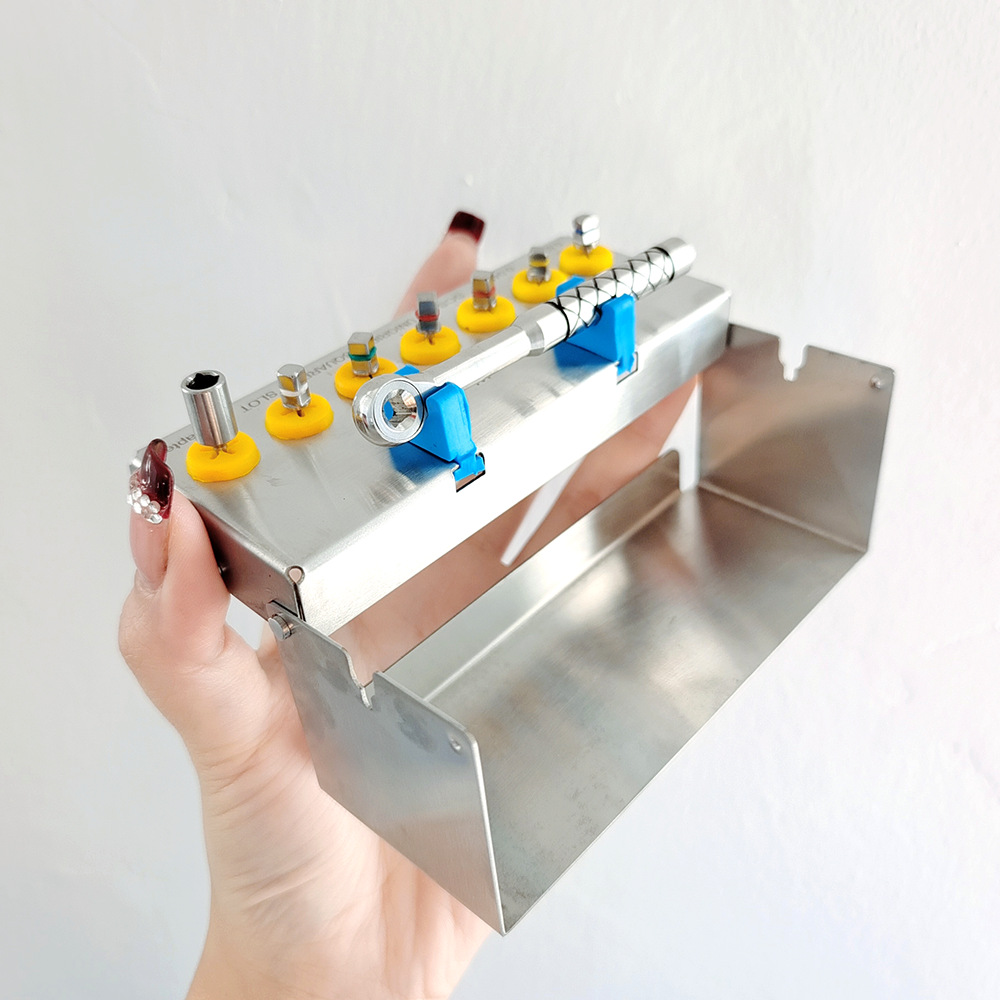 치과 구강 임플란트 뼈 분할 수리 도구 상자 스크루 드라이버 렌치 핸드 머신 토크 세트