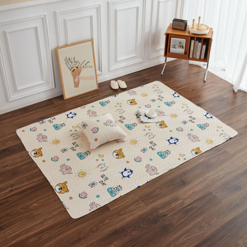 Cotton Foldable Washable Baby Play Mat Children's Room Carpet Non-slip Mat Baby Crawling Mat Home Use Dropshipping