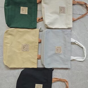 Handheld linen bag, lunch box, universal shopping bag