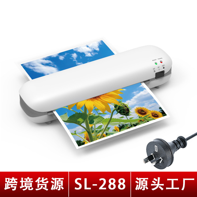 Osmile Euro SL288 plastificadora A4, máquina de embalaje y fotos, fuente directa transfronteriza