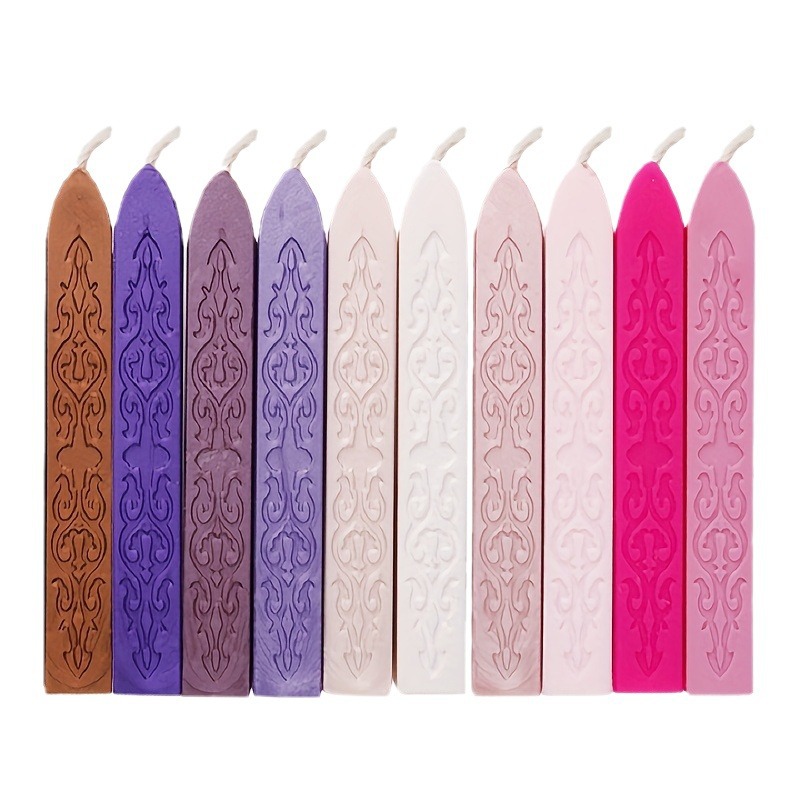 Tira de cera de sello de laca de fuego 42 cinta de plomo tira de cera de sellado sobre sello de regalo con núcleo patrón de flecha de laca de fuego cera de laca de fuego